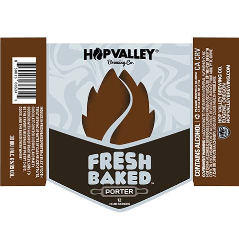 Hop Valley Fresh Baked Porter
