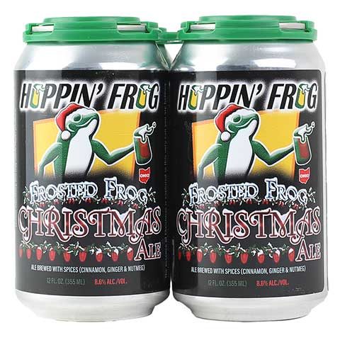 Hoppin' Frog Frosted Frog Christmas Ale