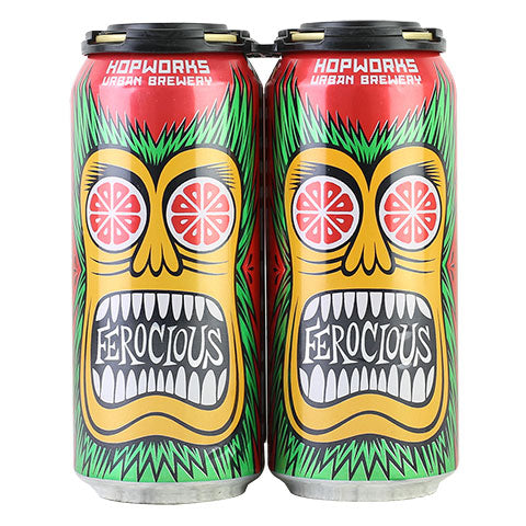 Hopworks Urban Brewery Ferocious Citrus Blood Orange IPA