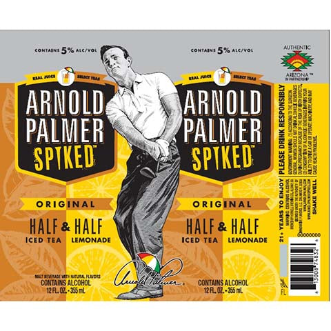 Hornell Arnold Palmer Spiked Original Half & Half Lemonade