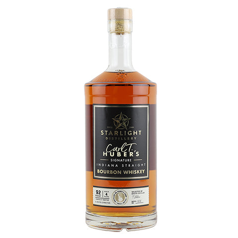 Huber's Starlight Carl T. Bourbon Whiskey