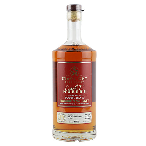 Huber's Starlight Carl T. Double Oaked Bourbon Whiskey