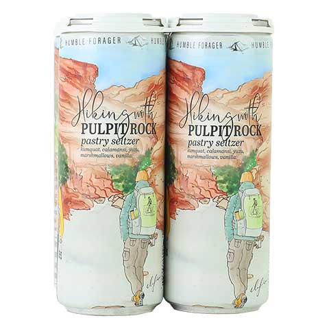 Humble Forager Hiking With Pulpit Rock Pastry Seltzer