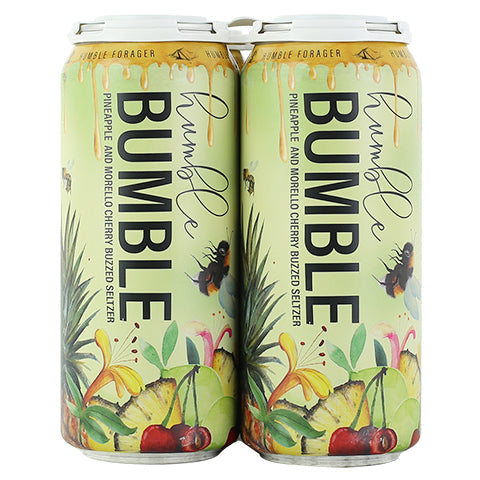 Humble Forager Humble Bumble V8: Pineapple and Morello Cherry Seltzer