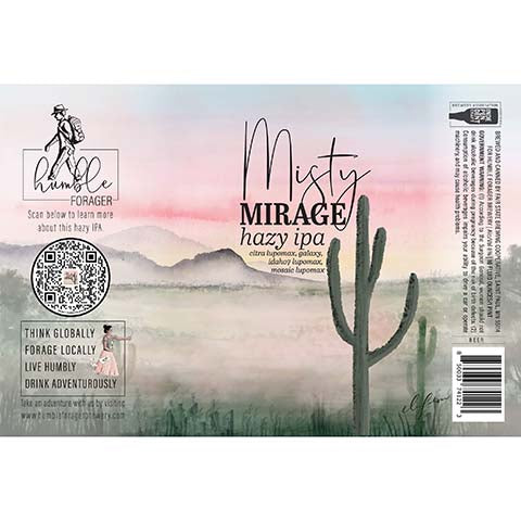 Humble Forager Misty Mirage Hazy IPA