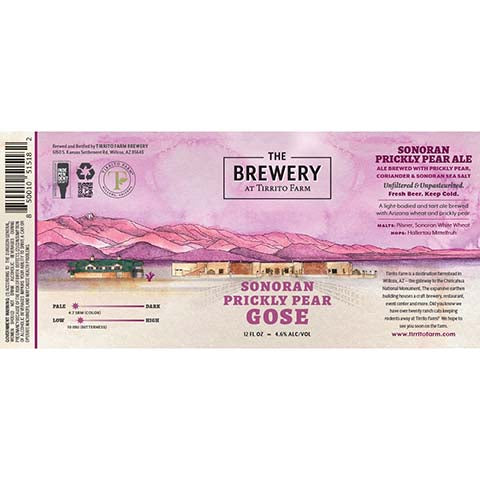Humble Forager Sonoran Prickly Pear Gose Ale