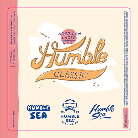 Humble Sea Classic American Lager
