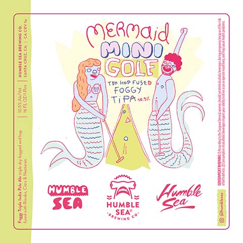 Humble Sea Mermaid Mini Golf Foggy TIPA