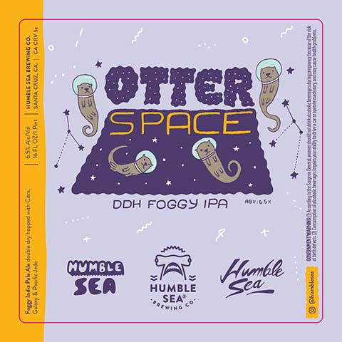 Humble Sea Otter Space DDH Foggy IPA