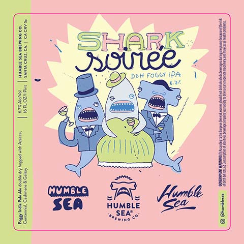 Humble Sea Shark Soiree DDH Foggy IPA