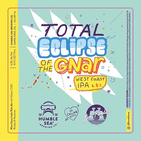 Humble Sea Total Eclipse Of The Gnar West Coast IPA