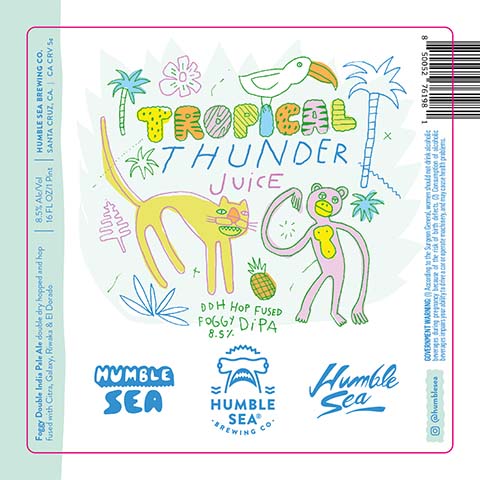 Humble Sea Tropical Thunder Juice DIPA