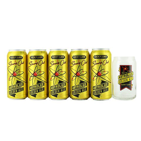 Strung Out / Lucky Luke Brewing Astrolux Golden Ale