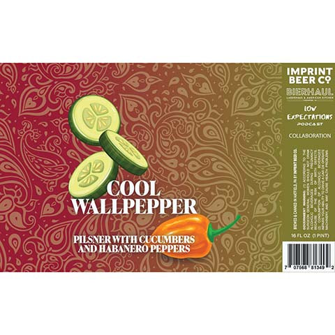 Imprint Beer Cool Wallpepper Pilsner