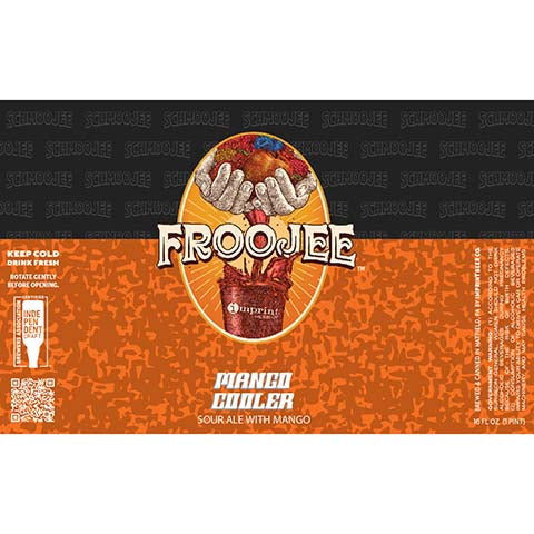 Imprint Beer Froojee Mango Cooler Sour Ale