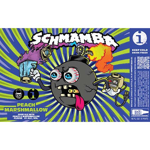 Imprint Beer Schmamba Peach Marshmallow Sour Ale