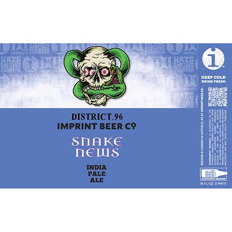 Imprint District.96 Snake News IPA