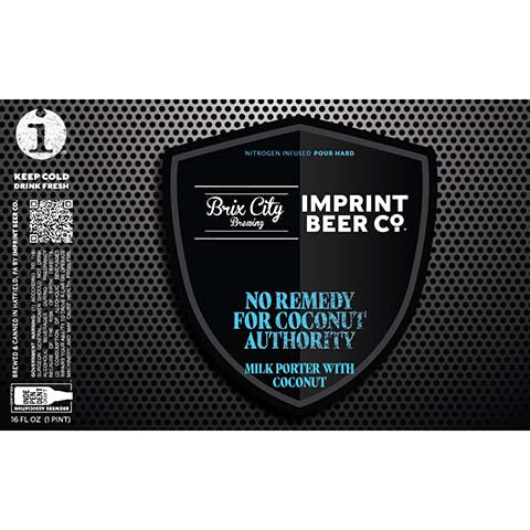 Imprint No Remedy For Coconut Authority Milk Porter