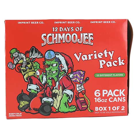 Imprint- Red 12 Days of Schmoojees 6 Pack