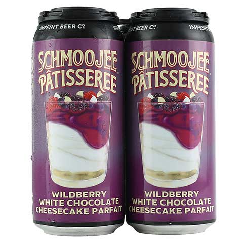 Imprint Schmoojee Patisseree Wildberry White Chocolate Chessecake Parfait Sour Ale