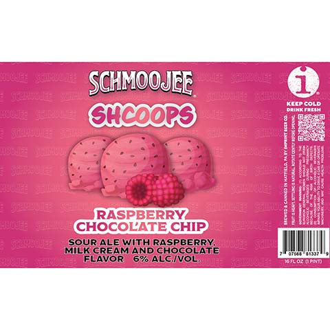 Imprint Schmoojee Shcoops Raspberry Chocolate Chip Sour Ale