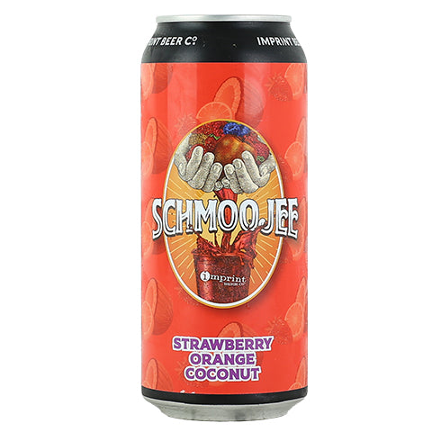 Imprint Schmoojee Strawberry, Orange, and Coconut Sour Ale