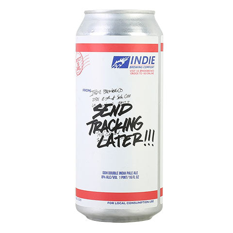 Indie Send Tracking Later Hazy DIPA