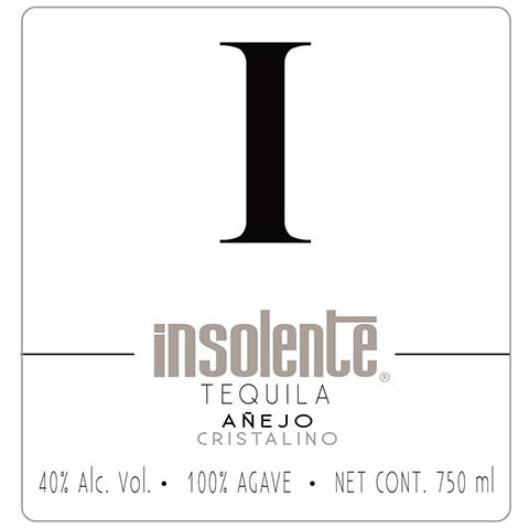 Insolente-Tequila-Anejo-Cristalino-750ML-BTL