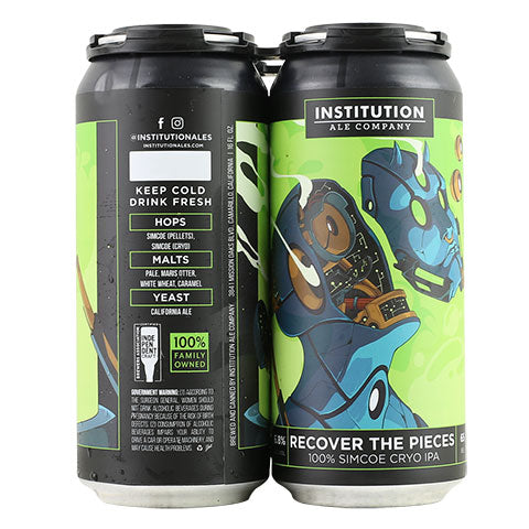 Institution Recover The Pieces IPA
