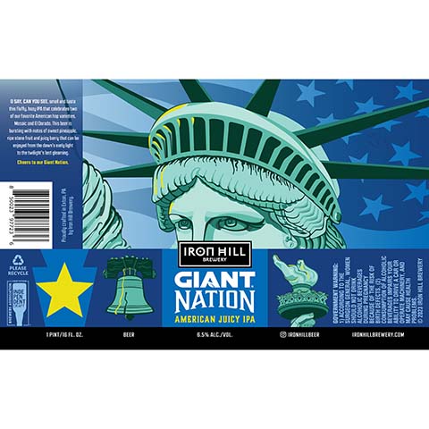 Iron Hill Giant Nation Juicy IPA