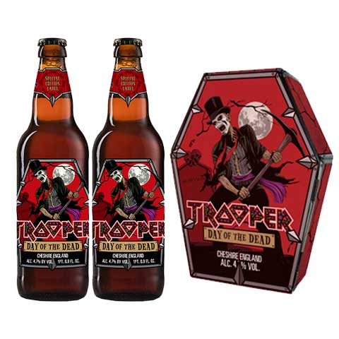 Iron Maiden Trooper Day of the Dead Coffin Pack