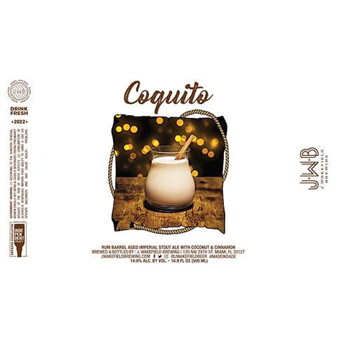 J. Wakefield Coquito Imperial Stout
