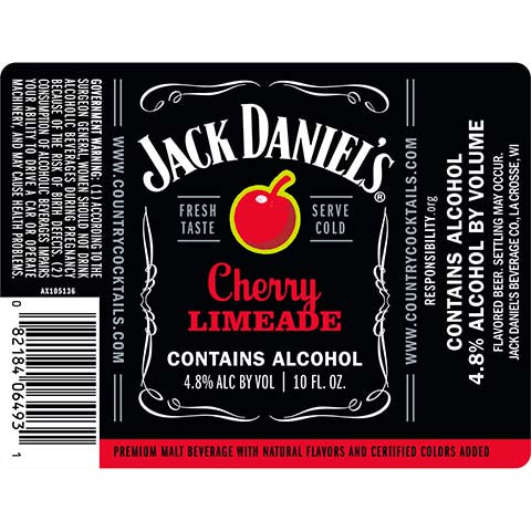 Jack Daniel's Cherry Limeade