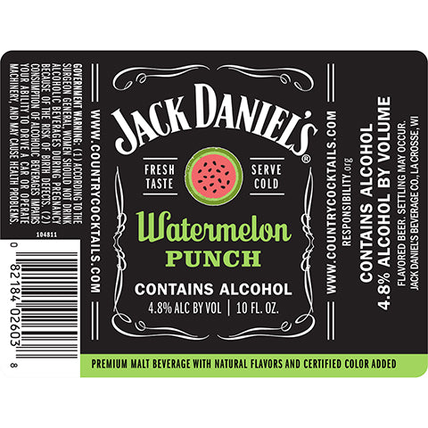Jack Daniel's Watermelon Punch