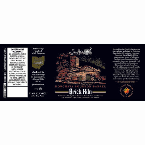 Jackie O's Bourbon Barrel Brick Kiln Barleywine Ale