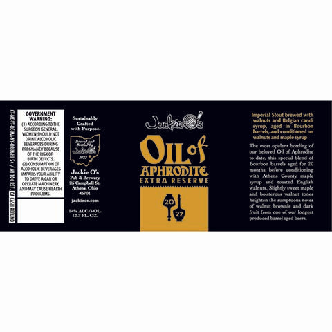 Jackie O's Oil Of Aphrodite Extra Reserve Imperial Stout