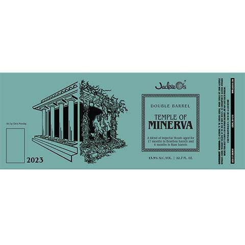 Jackie O's Temple of Minerva Imperial Stout Blend