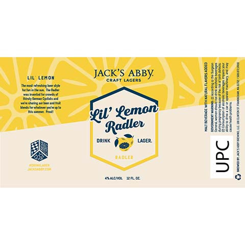 Jack's Abby Lil' Lemon Radler