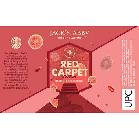 Jack's Abby Red Carpet Collab Lager