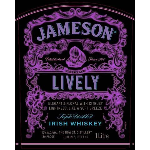 Jameson Lively Irish Whiskey