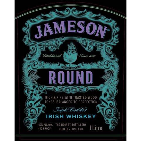 Jameson Round Irish Whiskey