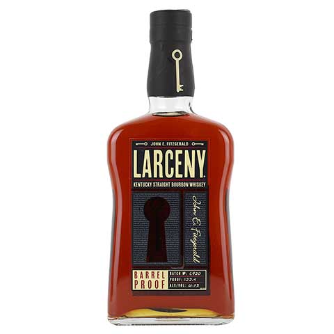 John E. Fitzgerald Larceny Barrel Proof Kentucky Straight Bourbon Whiskey