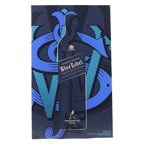 Johnnie Walker Blue Label Blended Scotch Whisky Limited Edition Gift Pack