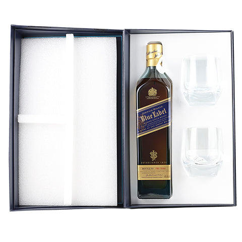 Johnnie Walker Blue Label Blended Scotch Whisky Limited Edition Gift Pack