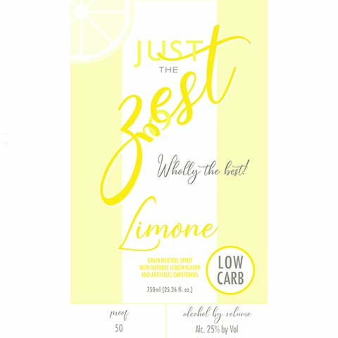 Just The Zest Limone