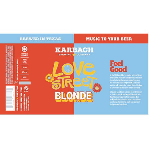 Karbach Love Street Blonde