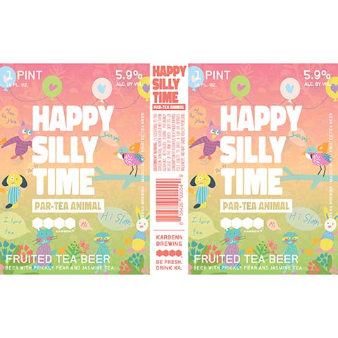 Karben4 Happy Silly Time Par-Tea Animal – CraftShack - Buy craft beer ...