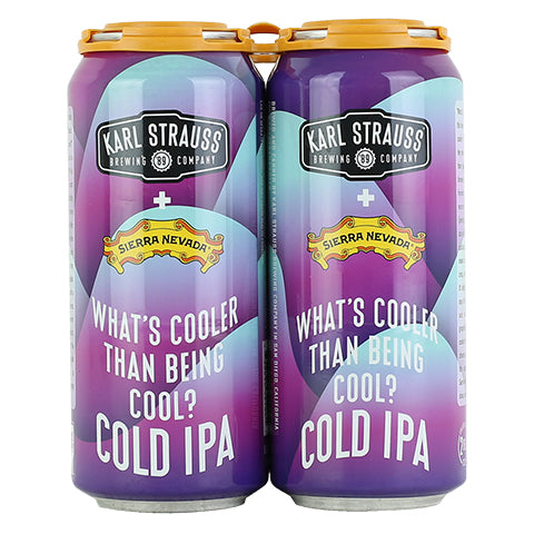 Karl Strauss/Sierra Nevada What's Cooler Than Being Cool? Cold IPA