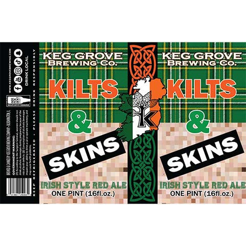 Keg Grove Kilts & Skins Irish Red Ale