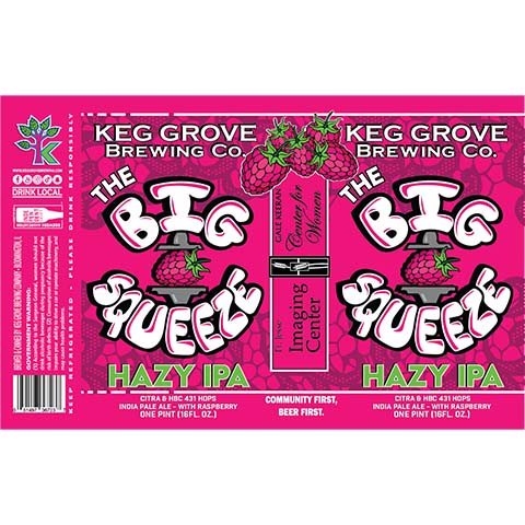 Keg Grove The big Squeeze Hazy IPA